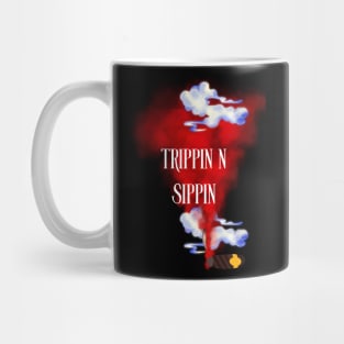 drink n smoke trippin 420 Mug